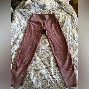 ALO Yoga Heathered Purple Leggings